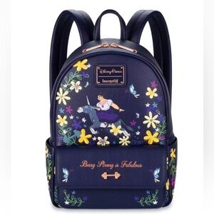 Disney Loungefly Parks Encanto Luisa Floral Backpack "Being Strong Is Good" NWT